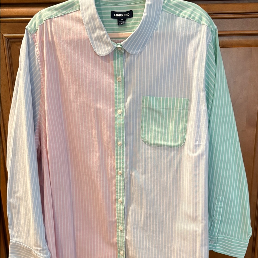 Lands' End Women’s Blouse size 3X EUC